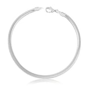 PULSEIRA FIO ALEMÃO BANHADO A PRATA 3M